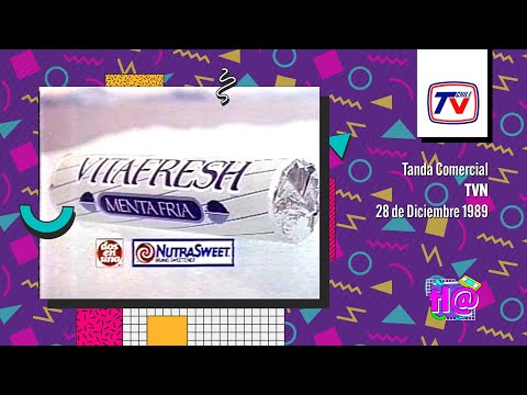 Tanda Comercial TVN 28 De Diciembre 1989