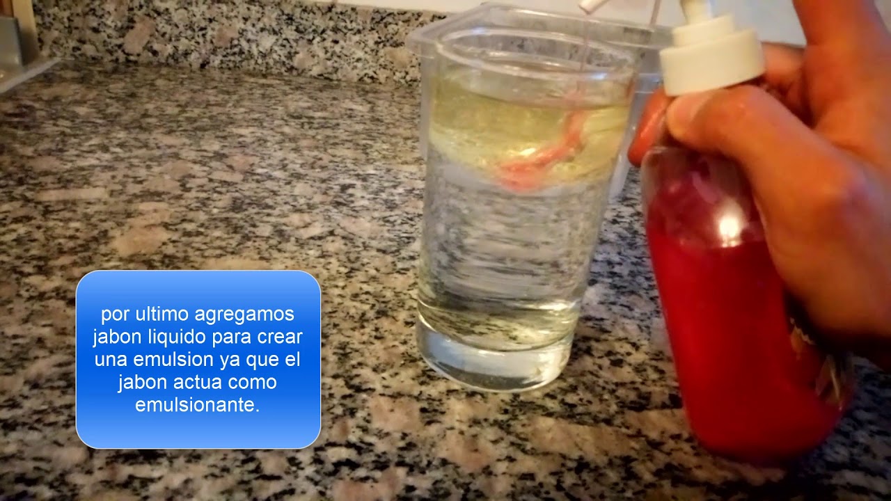 patrocinado eficaz convergencia experimento con agua aceite y