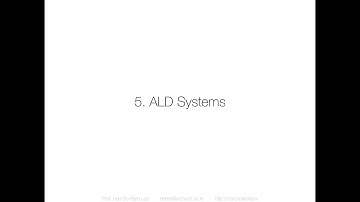 ALD Short Course in English - 5. ALD Systems
