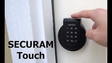 SECURAM Touch Smart Deadbolt Lock - Unboxing, Setup, and Testing