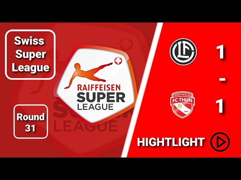 Lugano Thun Goals And Highlights