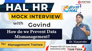 HAL HR Mock Interview For Management Trainee | HAL Interview  Preparation & Guidance with YourPedia