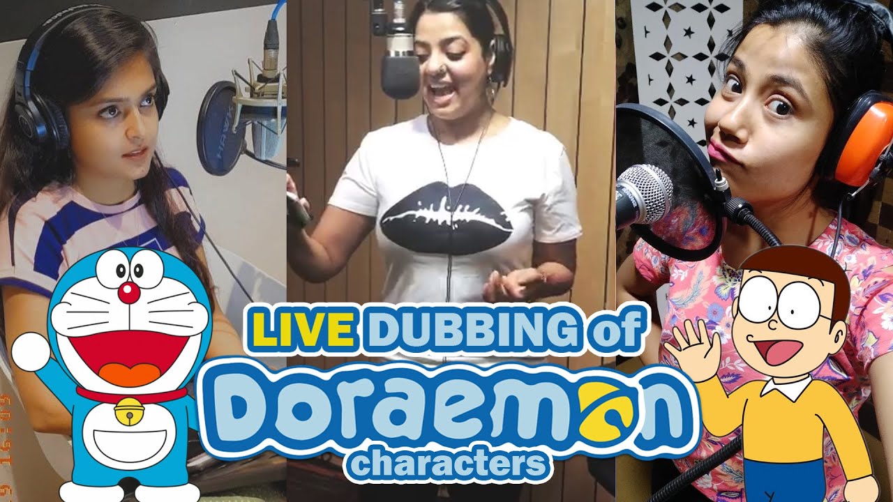 New LIVE DUBBING of all DORAEMON characters