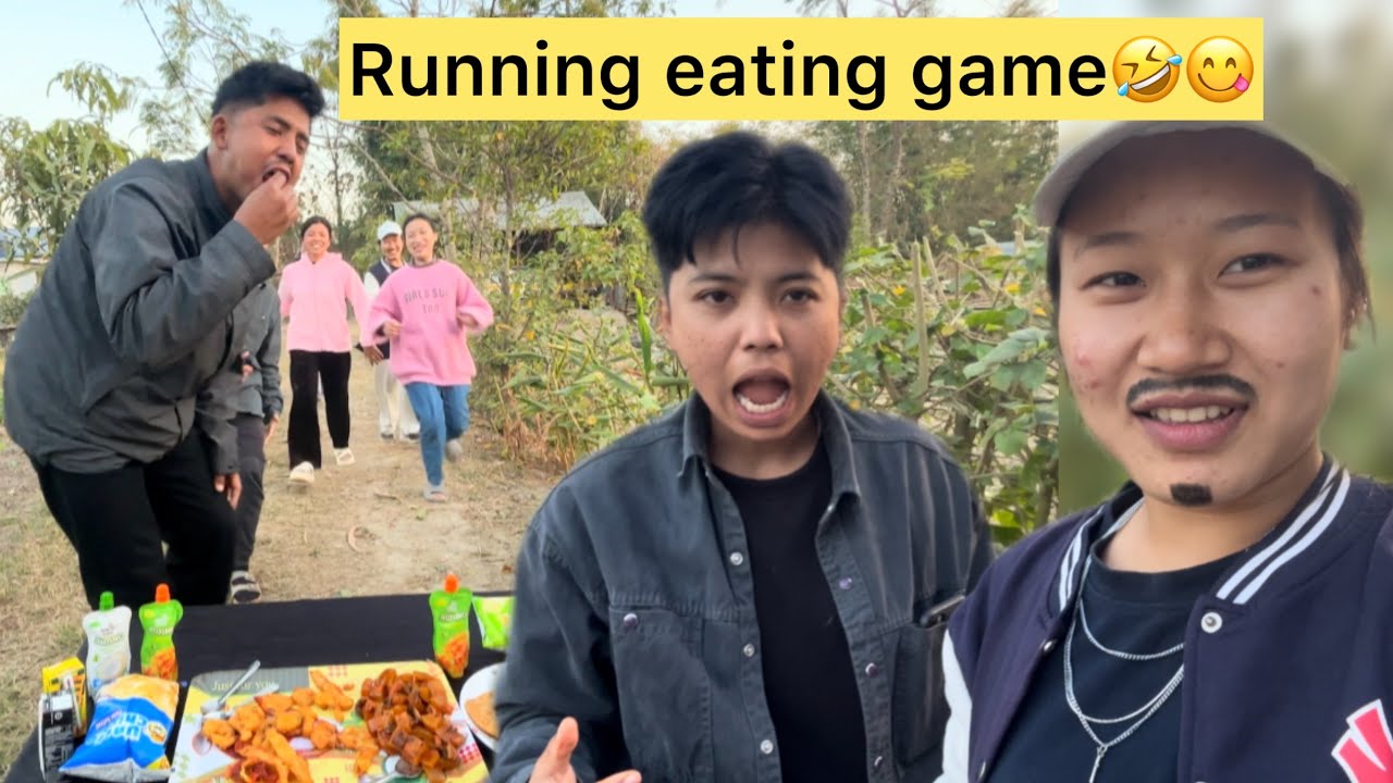 Running eating game🤣||Manipurifunny||@AniChappi