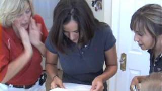 Opening College Acceptance Letter to Wake Forest