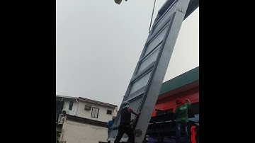 Automatic Trash Rake Installation