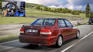 Honda Civic 1.6 İes Ile Köye Gidiyoruz Etto Corsa