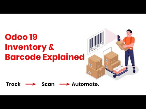 Odoo 19 Inventory & Barcode Management Demo | Smarter Stock Control & Automation