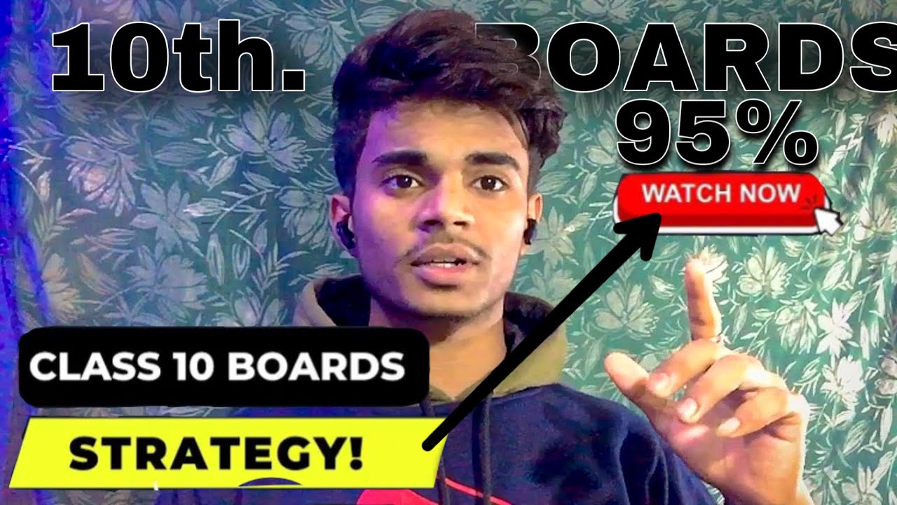 How to score 95% marks in class 10 in Last 1 Month 🔥| Last Month Topper ...