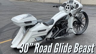 2018 Harley 30” Road Glide Custom Bagger