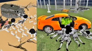 100 Baby Ghost In Kabrastan and Bulk Driving Car | Funny Gameplay Indian Bikes Driving 3d 🤣🤣 screenshot 1