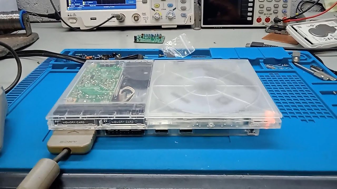 PLAYSTATION 2 COM TELA PRETA! CONSERTE VC MESMO!