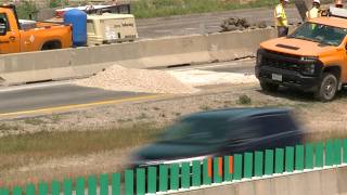 Avon police: I-90 westbound open after sinkhole closes right lanes