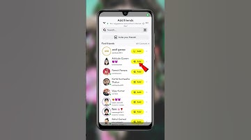 Snapchat Mein Friend Kaise Banaye | How To Add Friends On Snapchat #shorts