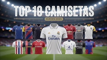 THESE ARE THE TOP 10 BEST-SELLING JERSEYS IN EUROPE 2025 🔥⚽😱