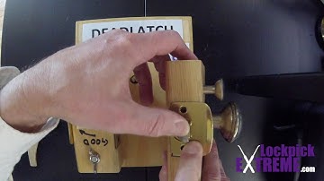 ARE YOUR FRONT DOORS SAFE? Deadlatch Demonstration