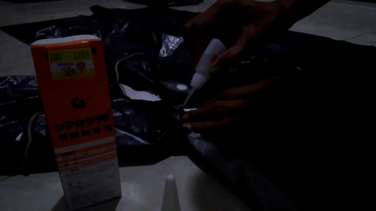 Tutorial memperbaiki atau menambal jas hujan yang sobek Tutorial memperbaiki atau menambal jas hujan yang sobek