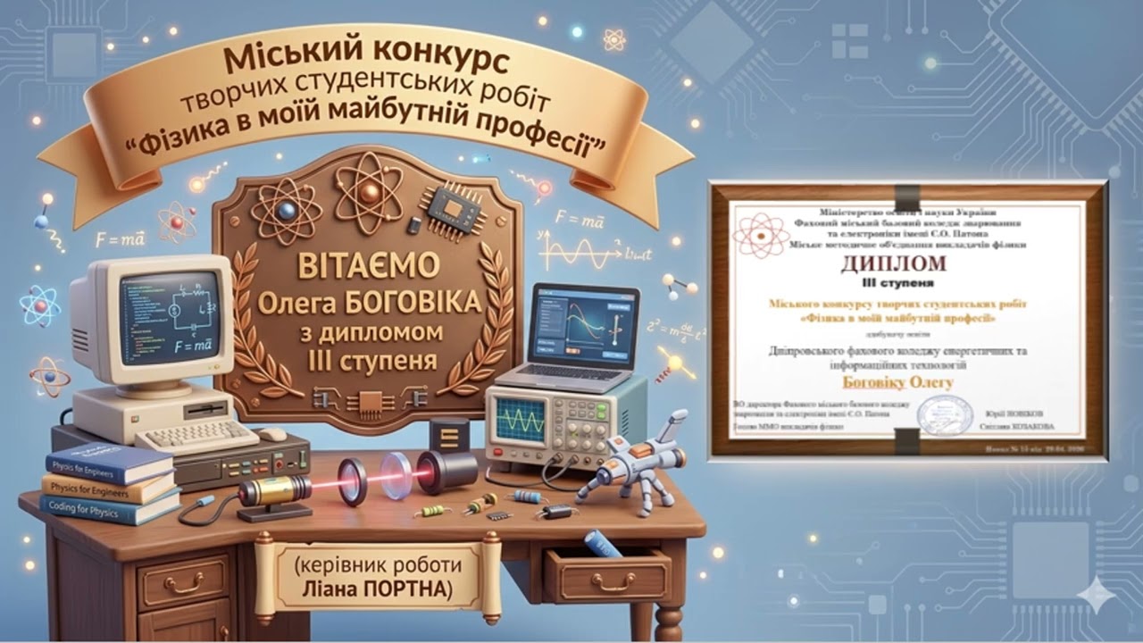 ⚡️ Фізика + Талант = Перемога!