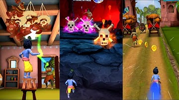 Little Krishna Longest Run - Special Attack On Monster | Android/iOS Gameplay HD #1