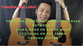 YAMAHA FG3 VS FG5- CHINA OR JAPANESE YAMAHA. WHICH SOUNDS BETTER? GUITAR REVIEW IN SINGAPORE