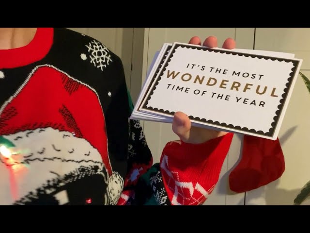 ASMR Christmas Haul🎄Soft Spoken & Tapping