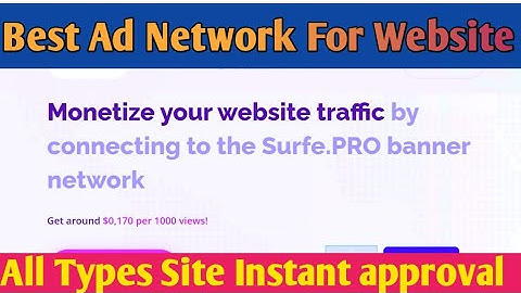Monetize website without adsense | best ad network | instant approval ad network