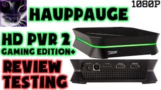 Hauppauge HD PVR 2 Gaming Edition+ Review & Testing