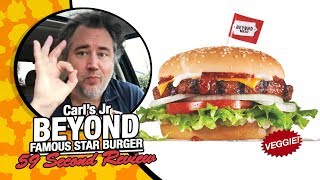 The BEYOND BURGER from Carl's Jr. - Veggie Burger!
