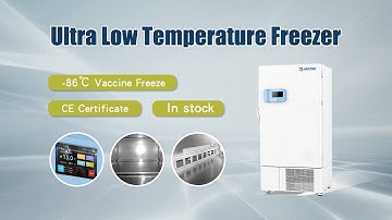 Ultra Low Temperature Freezer −86 °C vaccine freezer