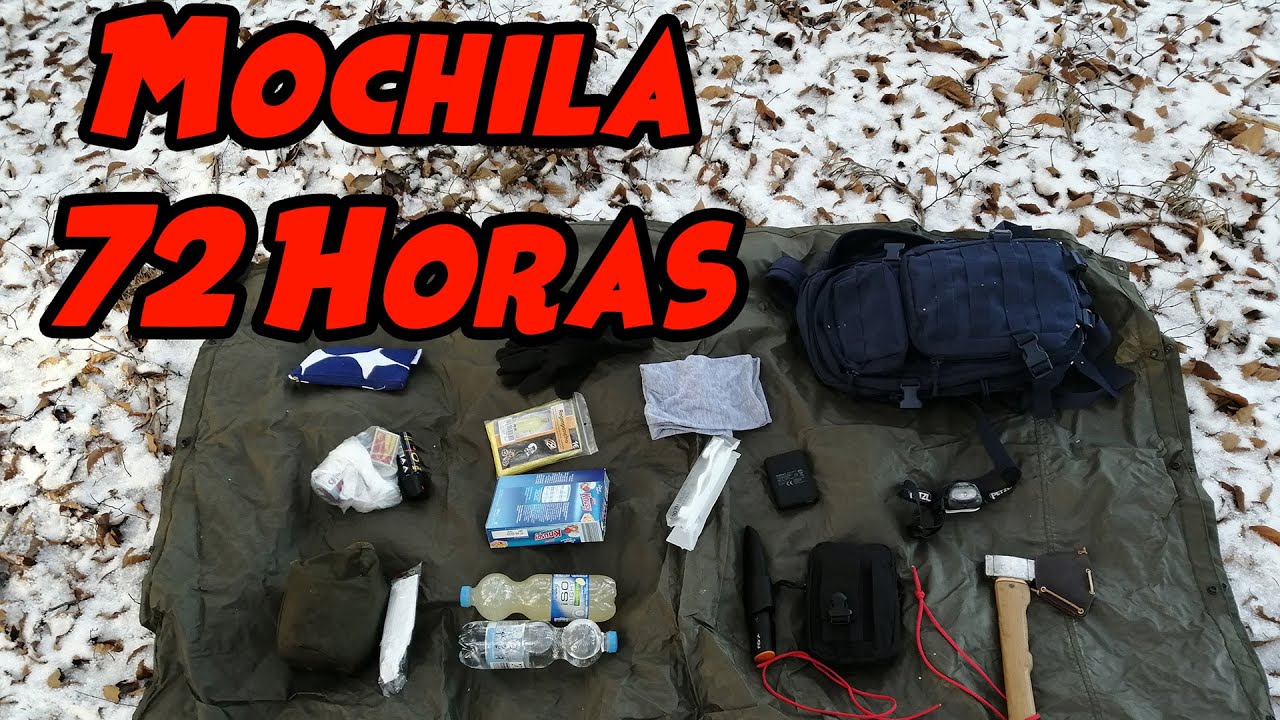 Mochila de emergencias 72h (Versión 1.0) 