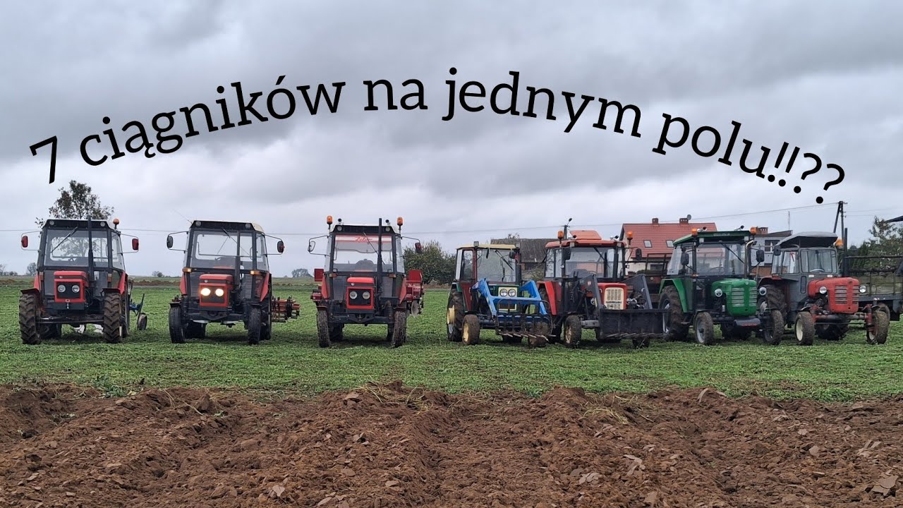 🔥Obornik po Polsku🇵🇱7 ciągników na polu😎3x Zetor & 2x Ursus-c4011 & Ursus-c328,c360🤩*Dźwięk Silnika*