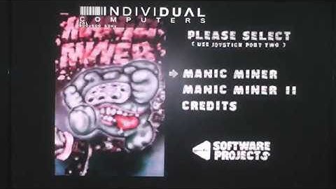 Manic Miner Amiga remake & conversion