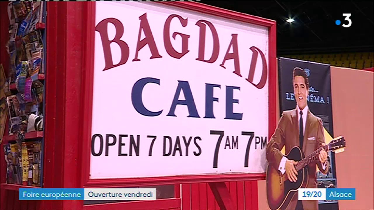 L'installation de la foire européenne de Strasbourg