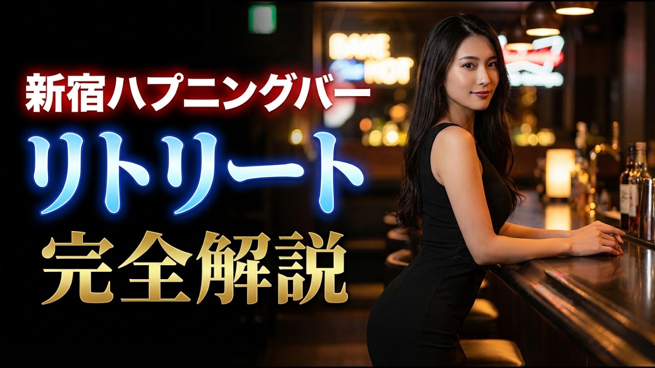【ハプニングバー】新宿リトリート(RETREAT)完全解説【朝活イベントがおすすめ?!】