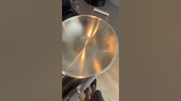 Freshly seasoned new wok! #trending #shorts #short #shortvideo #wok #chef