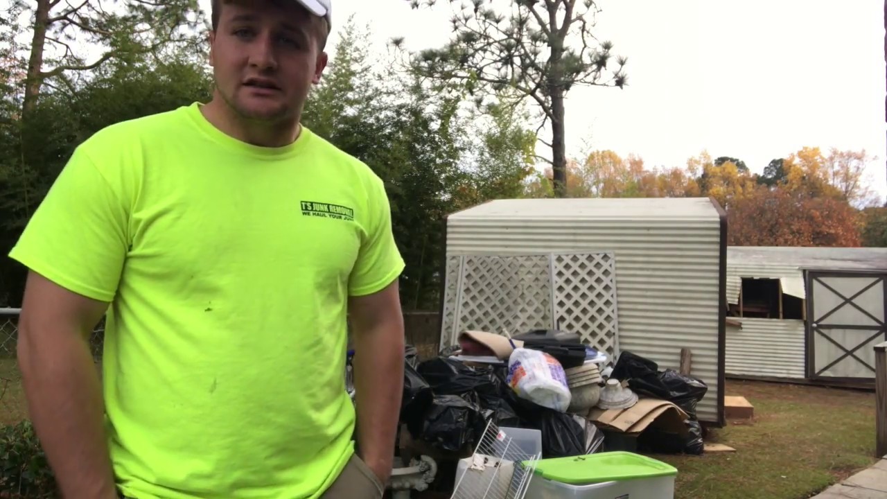 T's Junk Removal Fayetteville NC We Haul Your Junk YouTube