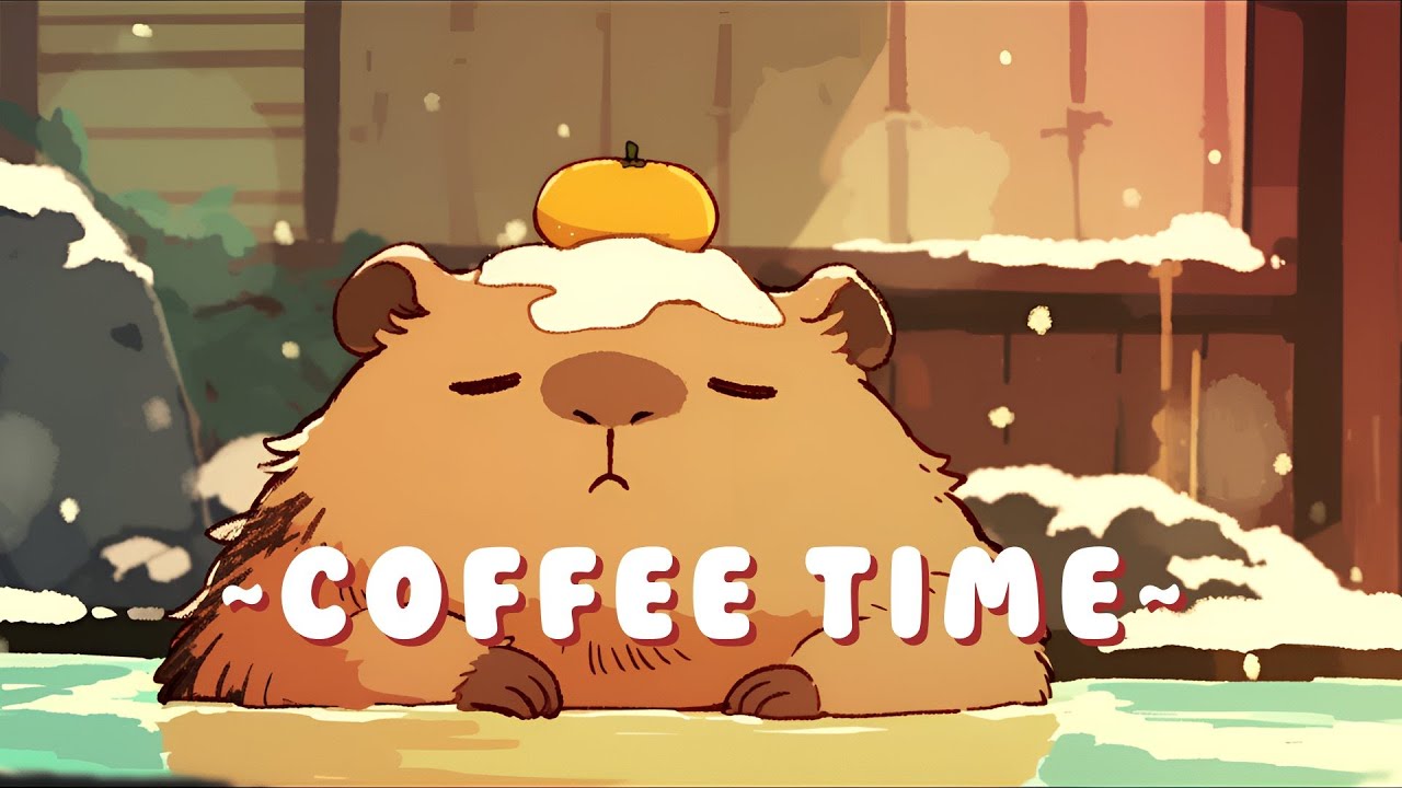 Capybara Chill Radio - Chill Beats to Help You Relax ~ Cozy Atmosphere ~ ✨