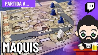 Partida a Maquis Juego de Mesa en Solitario | Cómo Jugar | Camino del Héroe #56