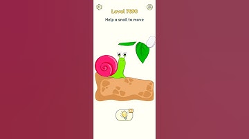 DOP 2 Level 7890 Walkthrough - "Help a snail to move" #shorts