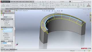 Face fillet using hold line From solidWorks 2014