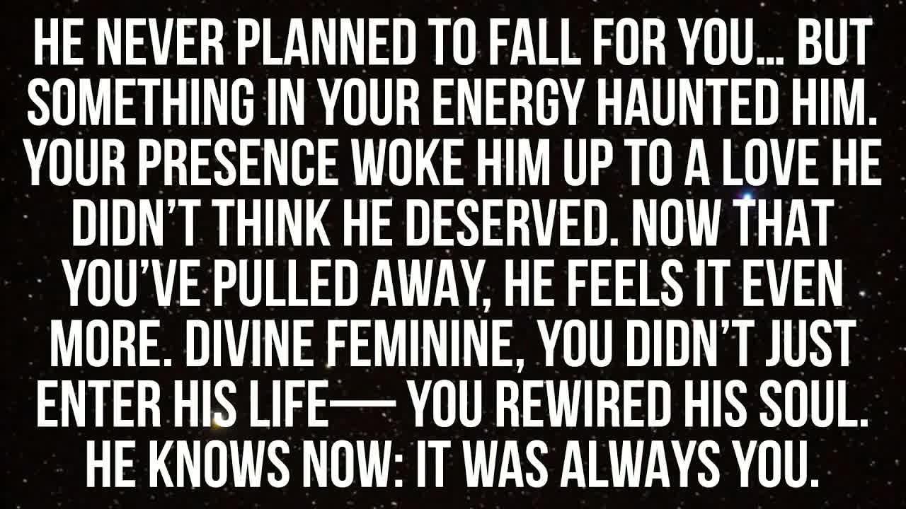 Your Divine Masculine Wasn’t Supposed To Fall For You… But Now He Can’t Look Away 😳