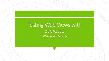 Testing Web Views With Android Espresso