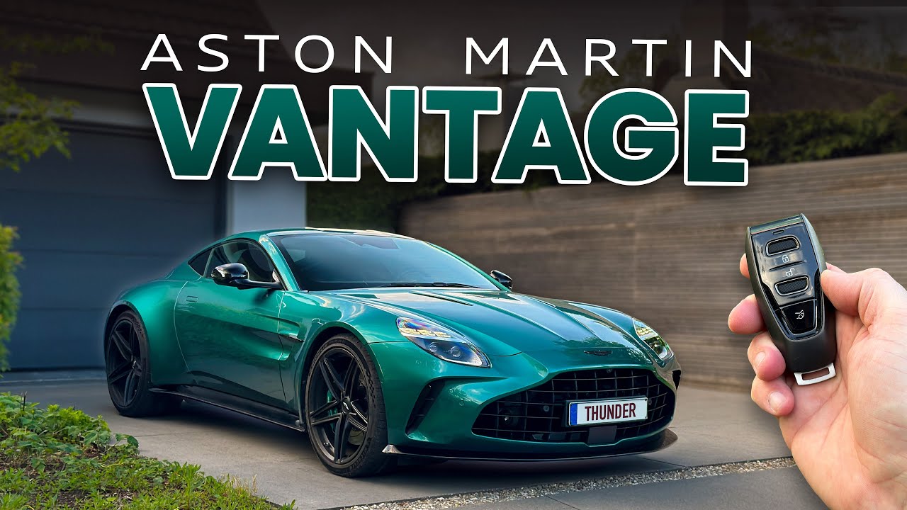 2025 Aston Martin Vantage Review - 665 hp Twin Turbo V8 POV