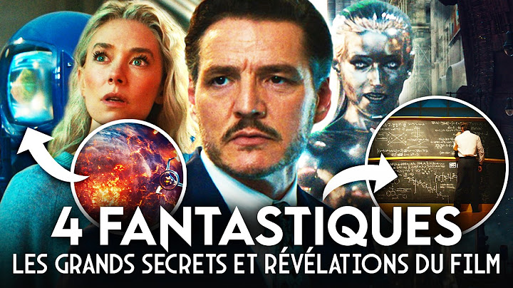 Les GRANDES RÉVÉLATIONS des 4 FANTASTIQUES (Reed et Franklin Richards, Surfeuse d'Argent, Galactus)