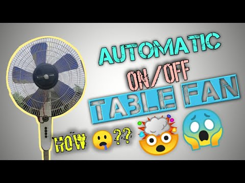 How to make a automatic on off Fan || Really easy and fun to build😃 ...