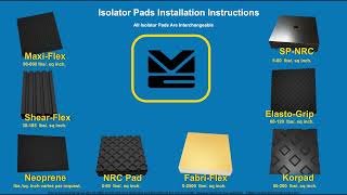 Isolation Pad Instructions