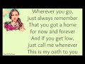 Capture de la vidéo Cher Lloyd Ft. Becky G - Oath Lyric Video