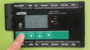 ADTEK FAQ AEM-DRA 系統參數設定 操作說明(System parameters setting Setting)