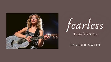 Taylor Swift - Fearless (Taylor