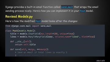 How to Send an Email When Like Count Reaches 2 in Django?